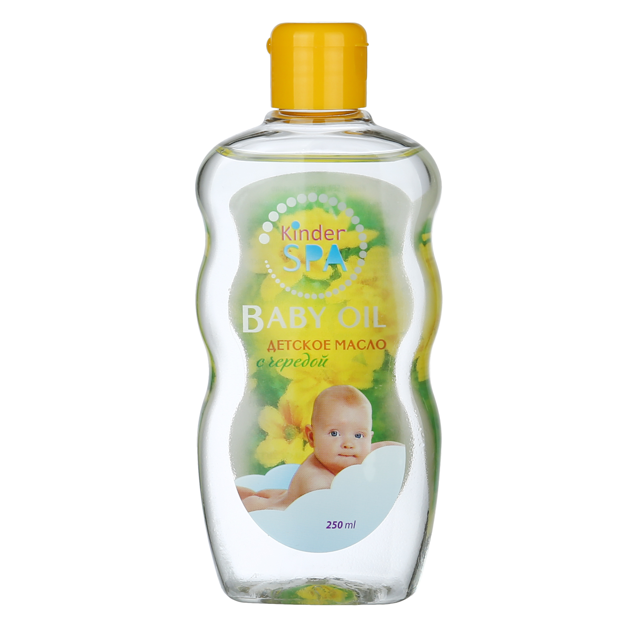 Kinder SPA детское масло с чередой 0 мес+, масло для детей, 250 мл, 1 шт. фото