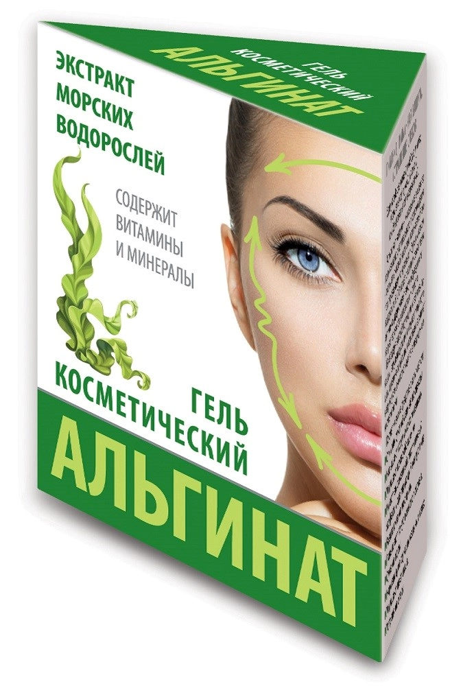 Альгинат Гель для лица, 15 мл, 1 шт, с экстрактом морских водорослей фото