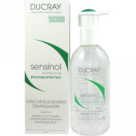 Ducray Sensinol Шампунь физиологический защитный, шампунь, 200 мл, 1 шт, для чувствительной кожи головы фото