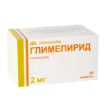 Глимепирид, 2 мг, таблетки, 90 шт. фото