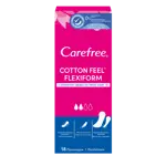 Carefree Cotton Feel FlexiForm Fresh Прокладки ежедневные, прокладки ежедневные, 18 шт, с ароматом свежести фото