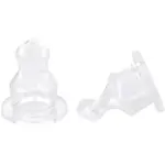 Canpol Соска силиконовая ортодонтическая анатомическая, быстрый поток, 2 шт, 12+ мес, арт. 18/127 фото