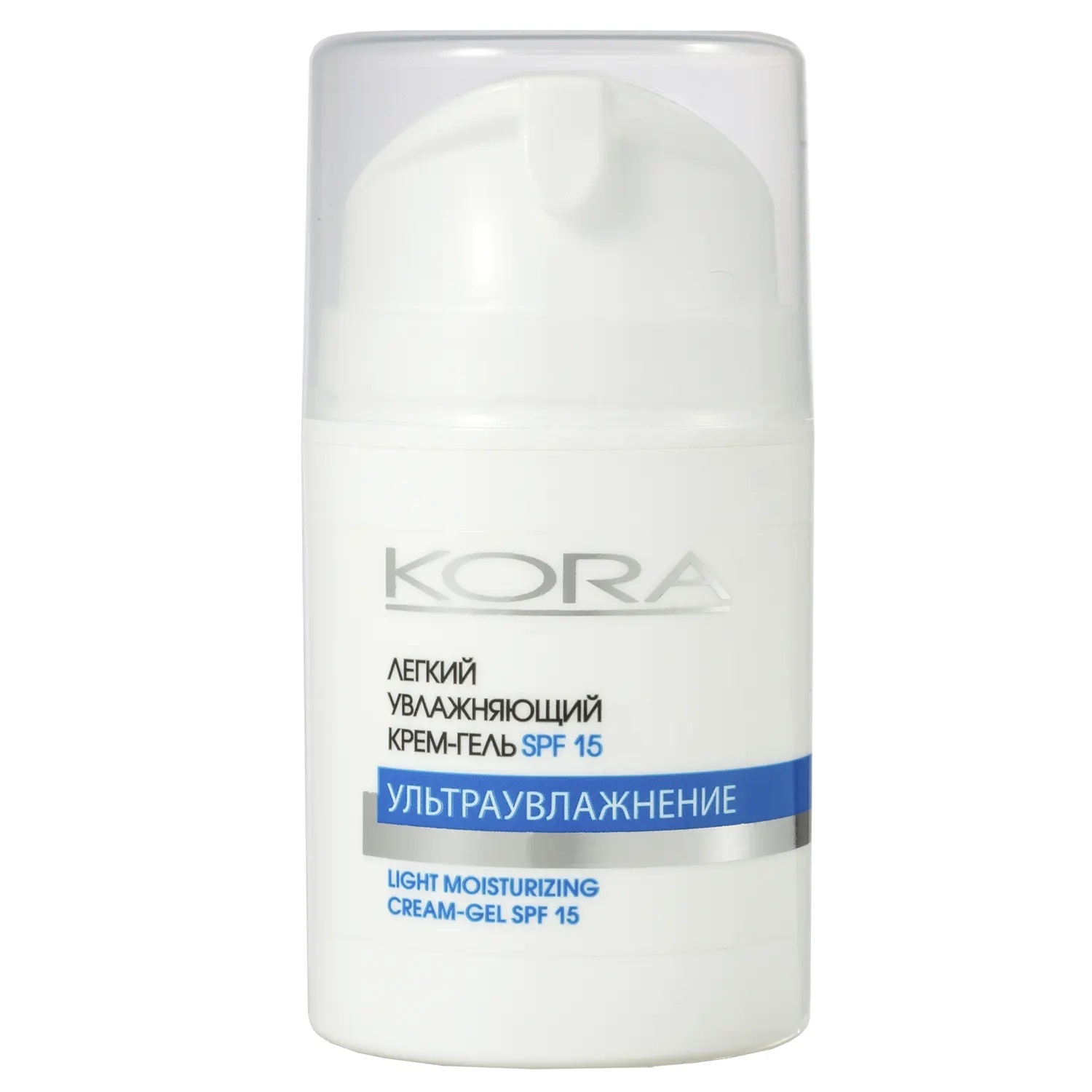 Kora Крем-гель легкий увлажняющий SPF15, крем, 50 мл, 1 шт. фото