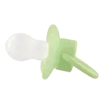 Lubby Just Пустышка силиконовая с круглым соском, 6+ мес, 1 шт, с колпачком, арт. 15924 фото 2