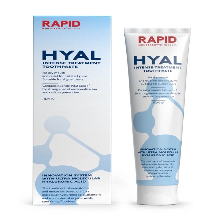 Montcarotte Rapid Hyal Зубная паста Интенсивное восстановление, паста зубная, 75 мл, 1 шт. фото