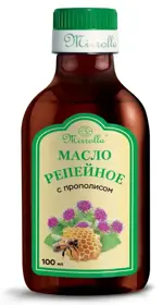Mirrolla Репейное масло, масло, 100 мл, 1 шт, с прополисом фото 