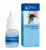 Оптофрин, 2.5 %, капли глазные, 5 мл, 1 шт. фото