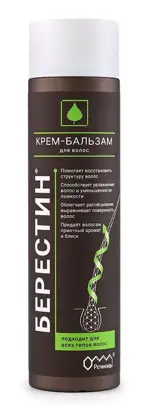 Берестин Крем-бальзам для волос, крем-бальзам, 250 мл, 1 шт. фото 2