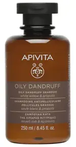 Apivita Шампунь против перхоти для жирных волос Белая ива и Прополис, шампунь, 250 мл, 1 шт. фото