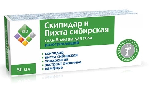 BIO Гель-бальзам косметический для тела скипидар и пихта сибирская, гель-бальзам для тела, 50 мл, 1 шт. фото