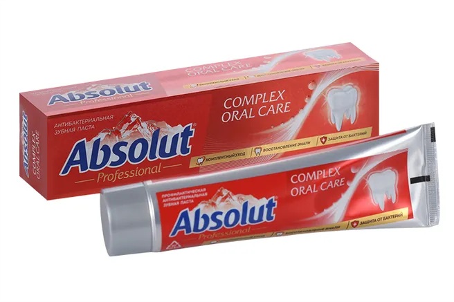 Absolut Professional complex oral care Зубная паста, зубная паста, 110 г, 1 шт. фото