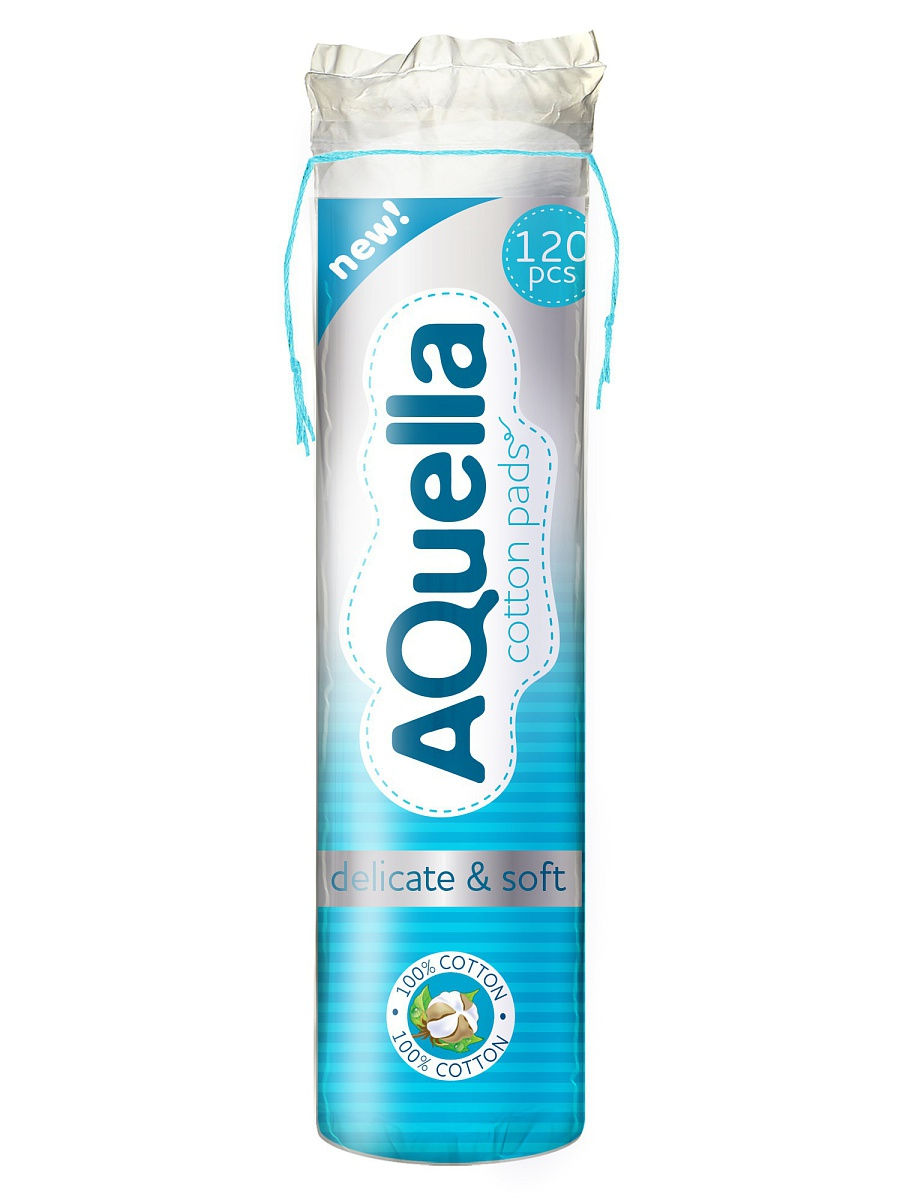 Aquella Ватные диски, 120 шт. фото