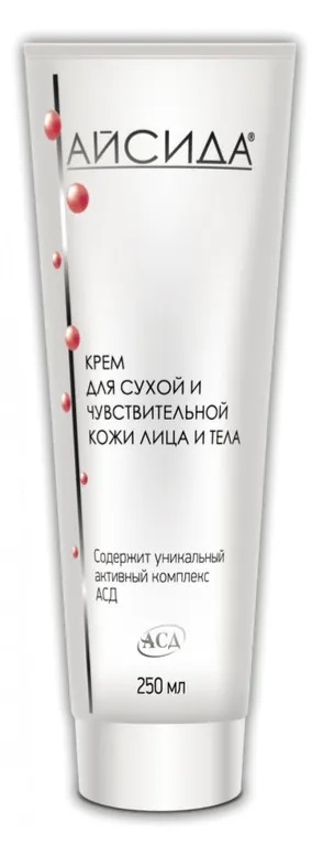 Айсида, крем для тела, 250 мл, 1 шт, для сухой и чувствительной кожи фото
