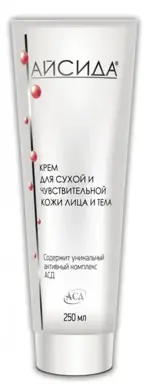 Айсида, крем для тела, 250 мл, 1 шт, для сухой и чувствительной кожи фото 