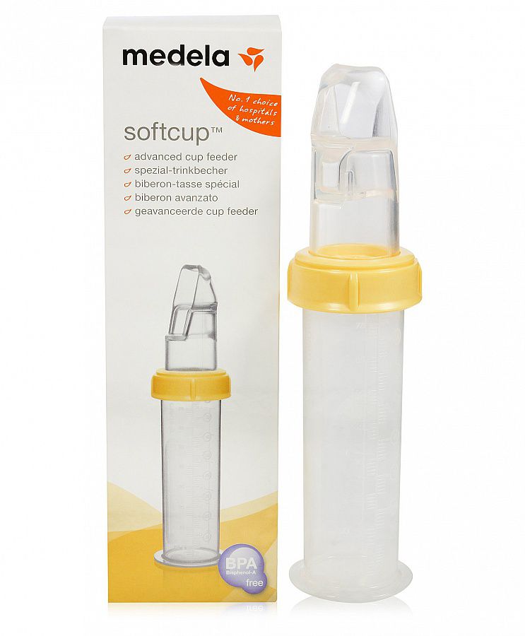 Medela Поильник Мягкая ложечка SoftCup, 80 мл, 1 шт. фото