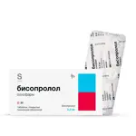 Бисопролол Солофарм, 2.5 мг, таблетки, покрытые пленочной оболочкой, 30 шт. фото