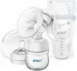 Philips AVENT Comfort молокоотсос ручной, 125 мл, 1 шт, арт. SCF330/50 фото