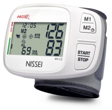 Nissei Тонометр автоматический на запястье WS-C2, тонометр на запястье, 1 шт, для окружности запястья 12.5-22.5 см фото