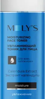 Молис тоник для лица увлажняющий с экстрактом календулы, тоник для лица, 200 мл, 1 шт, для всех типов кожи фото
