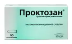 Проктозан, суппозитории ректальные, 10 шт. фото