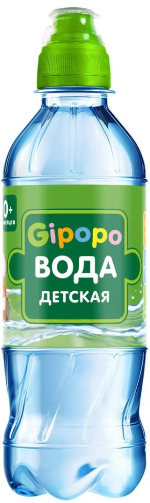 Черноголовка Гипопо Вода питьевая детская негазированная, 0.33 л, 1 шт, спорт фото