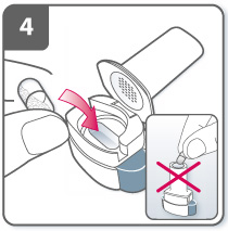 Инструкция по применению Онбрез Бризхалер, 150 мкг, капсулы с порошком для ингаляций, в комплекте с ингалятором Бризхалер, 30 шт. - схема 5