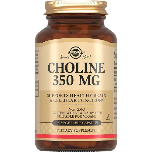 Solgar Холин, 350 мг, капсулы, 100 шт. фото