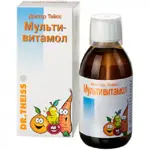 Доктор Тайсс Мультивитамол, раствор для приема внутрь, 200 мл, 1 шт. фото 