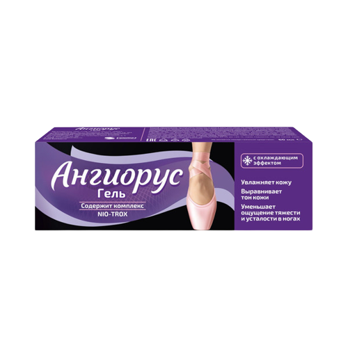 Ангиорус Гель, 1%, гель для наружного применения, 60 мл, 1 шт. фото