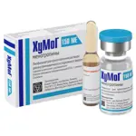 ХуМоГ, лиофилизат для приготовления раствора для внутримышечного введения, 1, 1 шт, 150МЕФСГ+150МЕЛГ фото