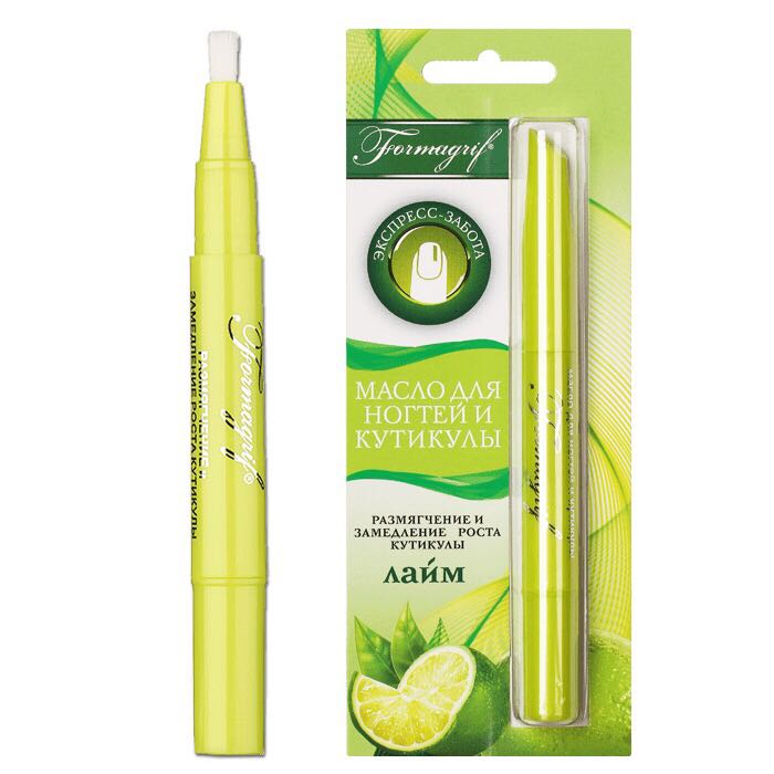 Formagrif Масло для ногтей и кутикулы Лайм, масло косметическое, 1,8 мл, 1 шт. фото