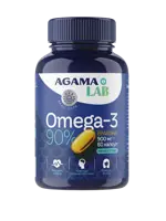 Agama Lab Омега-3 90%, 1300 мг, капсулы, 60 шт. фото 