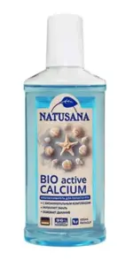 Natusana Bio active calcium Ополаскиватель для полости рта, раствор для полоскания полости рта, 250 мл, 1 шт. фото