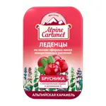 Альпийская карамель Детские леденцы с натуральным медом, леденцы, 53 г, 1 шт, брусника фото