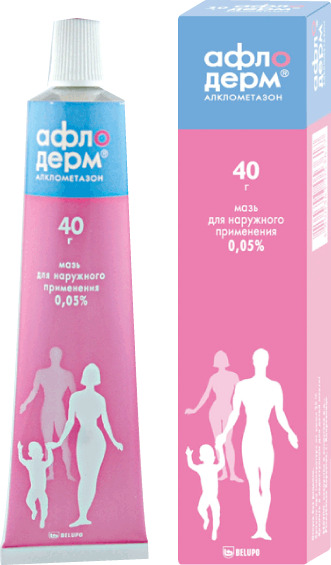 Афлодерм, 0.05%, мазь для наружного применения, 40 г, 1 шт. фото
