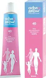 Афлодерм, 0.05%, мазь для наружного применения, 40 г, 1 шт. фото