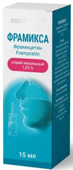 Консумед Фрамикса, 1.25%, спрей назальный, 15 мл, 1 шт. фото