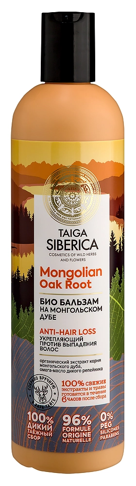 Natura Siberica Taiga siberica Бальзам био укрепляющий против выпадения волос, бальзам для волос, 400 мл, 1 шт. фото