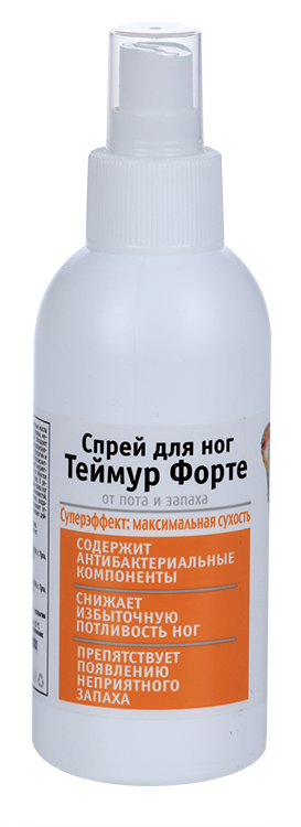 Теймур Форте спрей для ног, спрей, 150 мл, 1 шт. фото