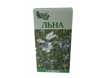 Льна семена, семена цельные, 100 г, 1 шт. фото