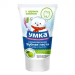 Умка зубная паста детская от 2 до 6 лет, зубная паста, 65 г, 1 шт, яблоко фото