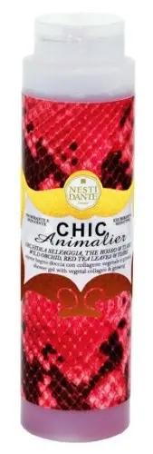 Nesti dante chic animalier гель для душа шикарный розовый, гель для душа, 300 мл, 1 шт. фото