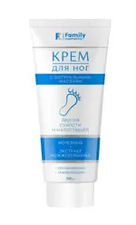 Family Cosmetics крем для ног, крем, 110 мл, 1 шт, с мочевиной и можжевельником фото