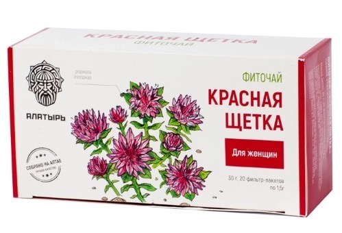 Фиточай Таежный отшельник Красная щетка, фиточай, 1.5 г, 20 шт. фото