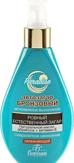 Floresan Paradise Cпрей-автозагар бронзовый, 160 мл, 1 шт, с маслом абрикоса и витамином E, Ф-254 фото