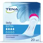 Tena Lady Extra Прокладки урологические, прокладки урологические, 20 шт, 4 капли фото 2