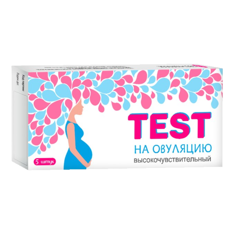 Тест для определения овуляции, 5 шт, арт. 0951 фото