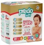 Predo Baby Premium подгузники-трусики, р. 6, 28 шт, 15+ кг фото