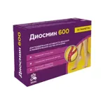 Erzig Диосмин 600, 600 мг, таблетки, 30 шт. фото 