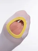 Ergoforma 257 Чулки антиэмболические 1 класса компрессии (18-21 mmHg), р. 4, пара, 1 шт, белого цвета, с отверстием под пальцами фото 4